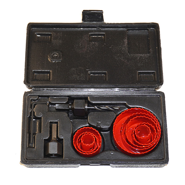 Кольцевые сверла повышенной прочности в наборе из 11 предметов