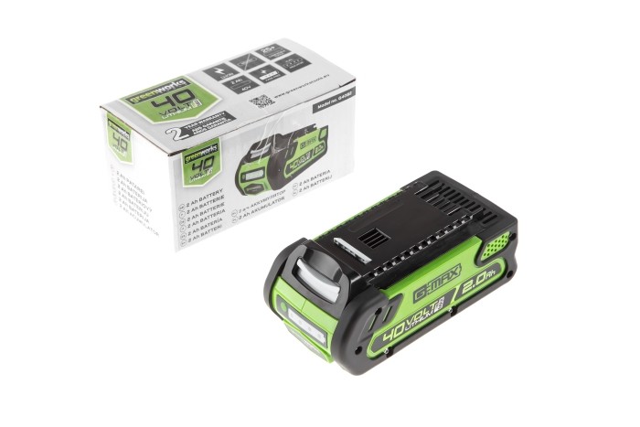 Газонокосилка аккумуляторная Greenworks 40V G40LM35K4 (1хАКБ 4Ач и ЗУ) 35см