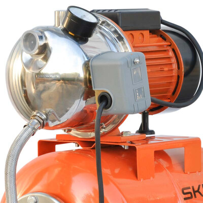 Станция водоснабжения автоматическая Skiper JET120S (1300 Вт, 3600 л/ч, 24 л, нерж)