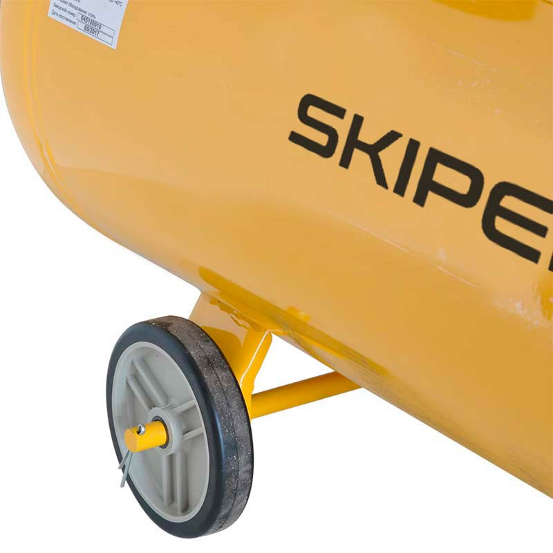 Воздушный компрессор SKIPER IBL2070A (до 380 л/мин, 8 атм, 70 л, 230 В, 2.2 кВт)