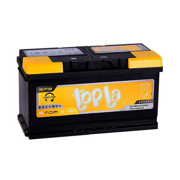 90 Ah - 112090 - TOPLA EFB Stop & Go R+
