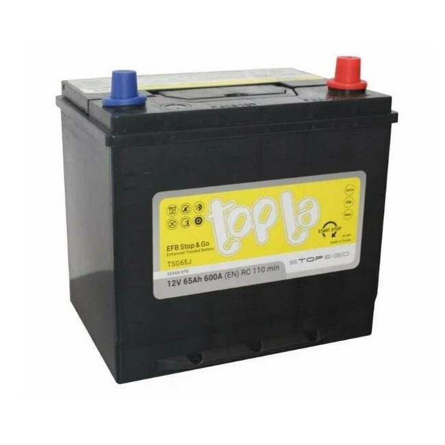 65 Ah - 112260 - TOPLA EFB Stop & Go JIS R+