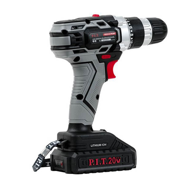 Дрель аккумуляторная, 20 В, 0-350/1350 об/мин, 30 Нм