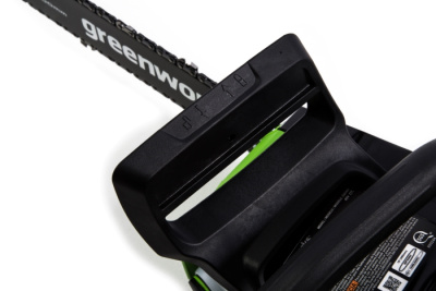 Цепная пила аккумуляторная Greenworks 40V GD40CS18K4 (с 1хАКБ 4Ач и ЗУ) 40 см