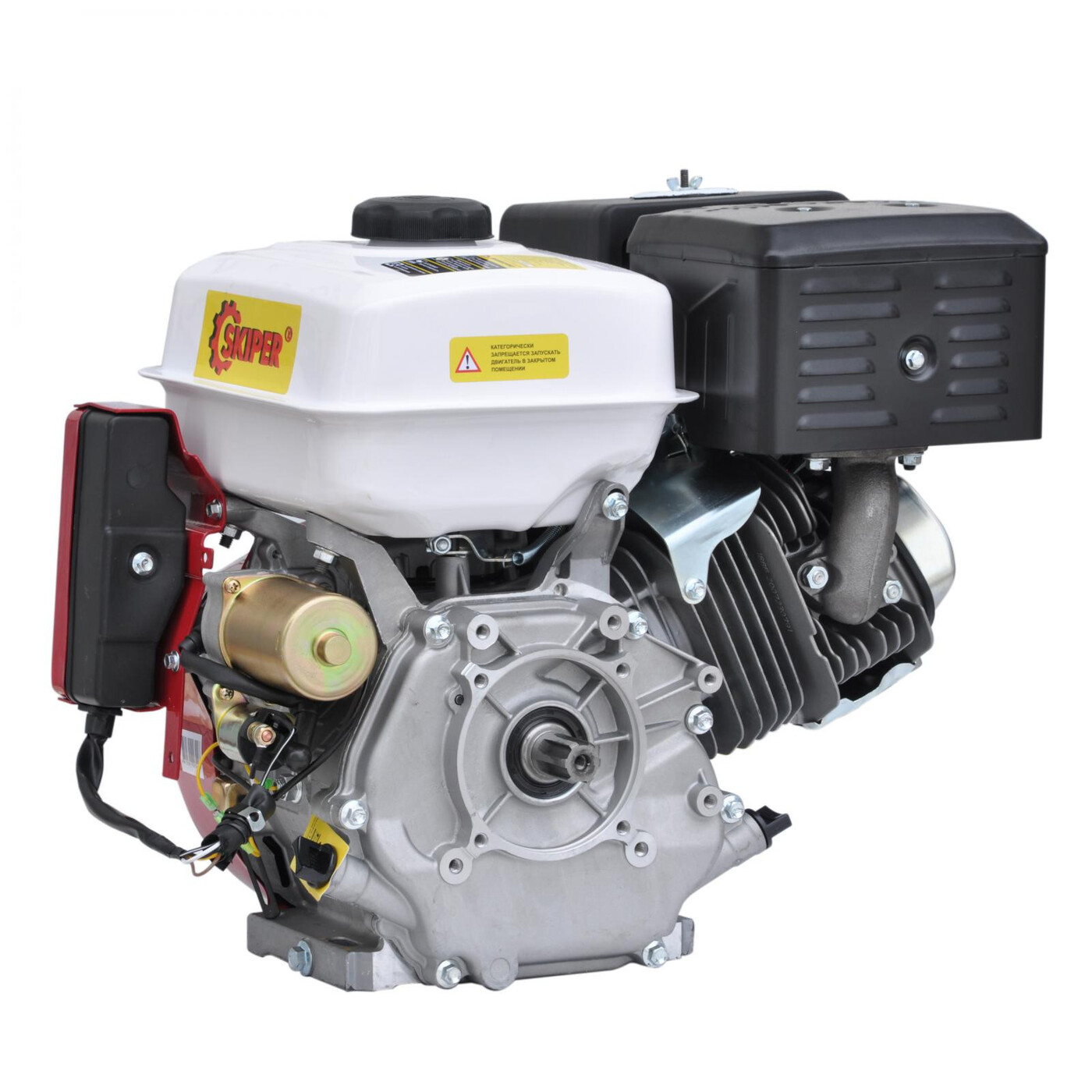 Двигатель бензиновый SKIPER N188F/E(SFT) (электростартер) (13 л.с., шлицевой вал диам. 25мм х40мм)