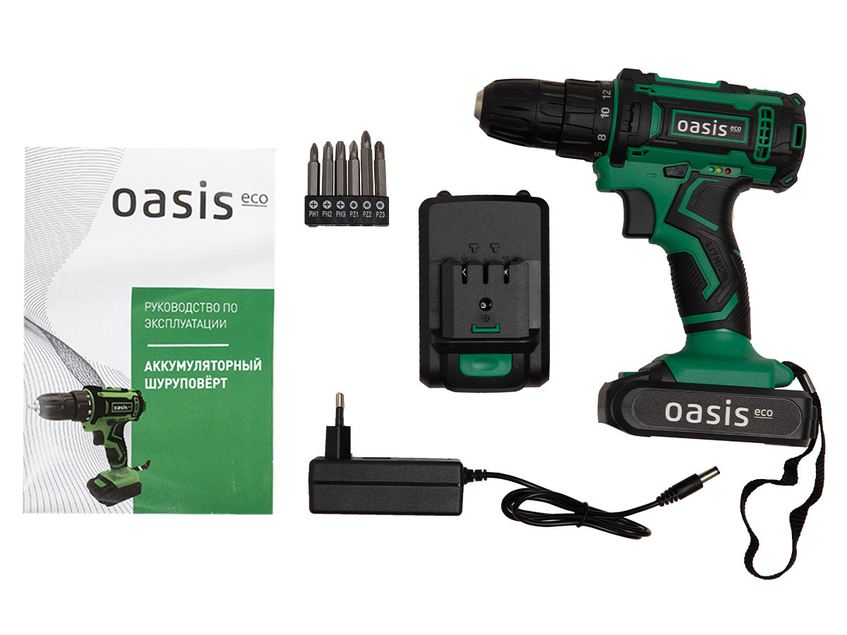 Аккумуляторный шуруповерт Oasis ASB-14S Eco