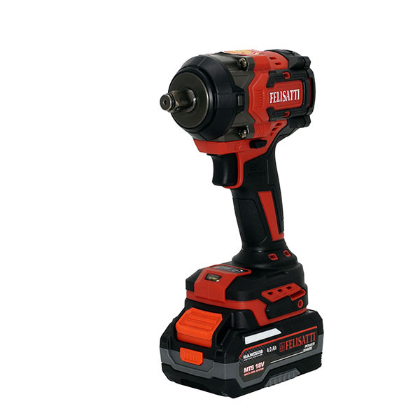 Аккумуляторный ударный гайковерт, 18 В, 650 Нм, 2 аккум.,4,0 Ач,ЗУ 4А, кейс