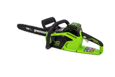 Цепная пила аккумуляторная Greenworks 40V GD40CS18 (без АКБ и ЗУ) 40см