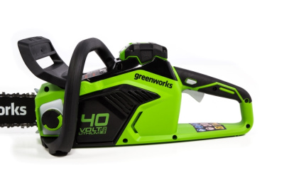 Цепная пила аккумуляторная Greenworks 40V GD40CS18K4 (с 1хАКБ 4Ач и ЗУ) 40 см