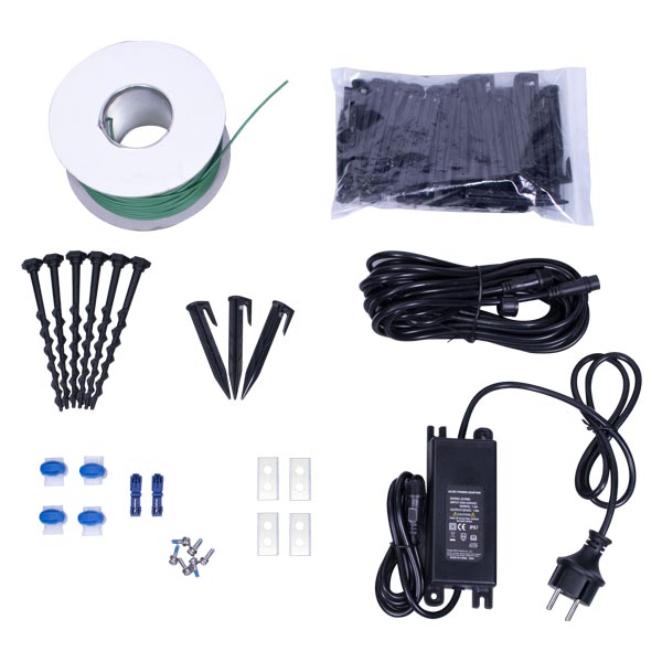 Газонокосилка-робот, 28В, 2,0Ач, Li-ion, 8,4кг, 45мин, 180мм, 20-60мм