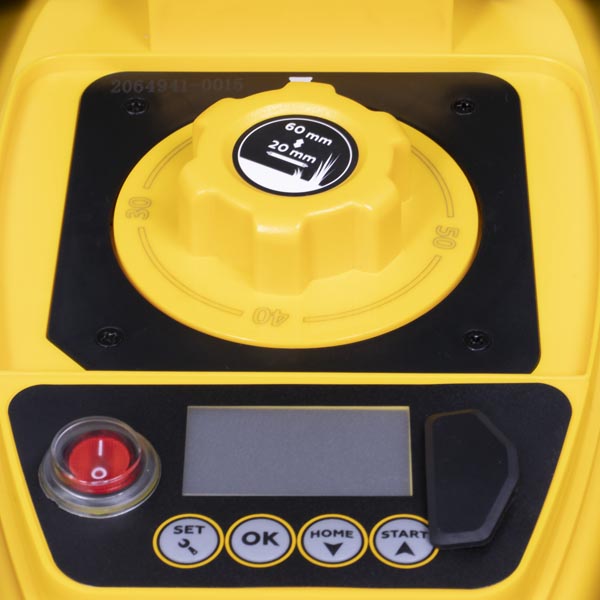 Газонокосилка-робот, 28В, 2,0Ач, Li-ion, 8,4кг, 45мин, 180мм, 20-60мм