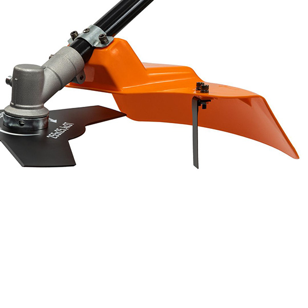 Триммер электрический, 2000 Вт, ширина скоса 380 мм, D-образная рукоятка, разъемная, нож+леска