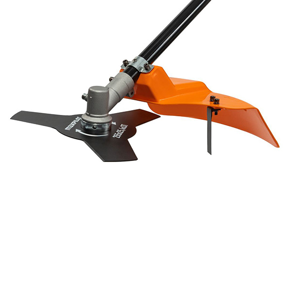 Триммер электрический, 2000 Вт, ширина скоса 380 мм, D-образная рукоятка, разъемная, нож+леска