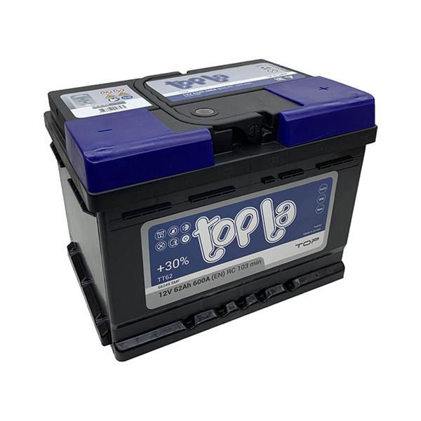 62 Ah TOPLA Top R+ 118662/138662