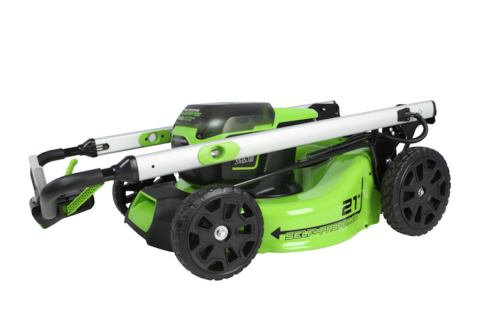 Газонокосилка аккумуляторная Greenworks 60V GD60LM51SPK4 (1хАКБ 4Ач и ЗУ) 51см самоходная