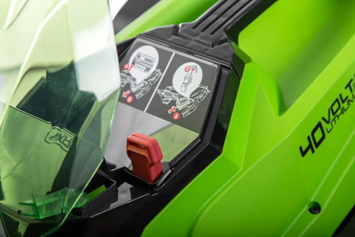 Газонокосилка аккумуляторная Greenworks 40V G40LM35K2 (1хАКБ 2Ач и ЗУ) 35 см