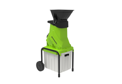 Измельчитель садовый Greenworks GACSB 2500Вт с контейнером