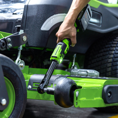Гайковерт-трещотка аккумуляторный Greenworks 24V GD24RWX 1/2" удлин. бесщеточный(без АКБ и ЗУ),сумка