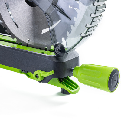 Пила торцовочная Greenworks GD24MS216 24V бесщеточная с протяжкой (без АКБ и ЗУ)