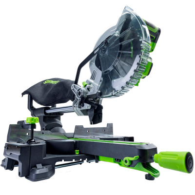 Пила торцовочная Greenworks GD24MS216 24V бесщеточная с протяжкой (без АКБ и ЗУ)