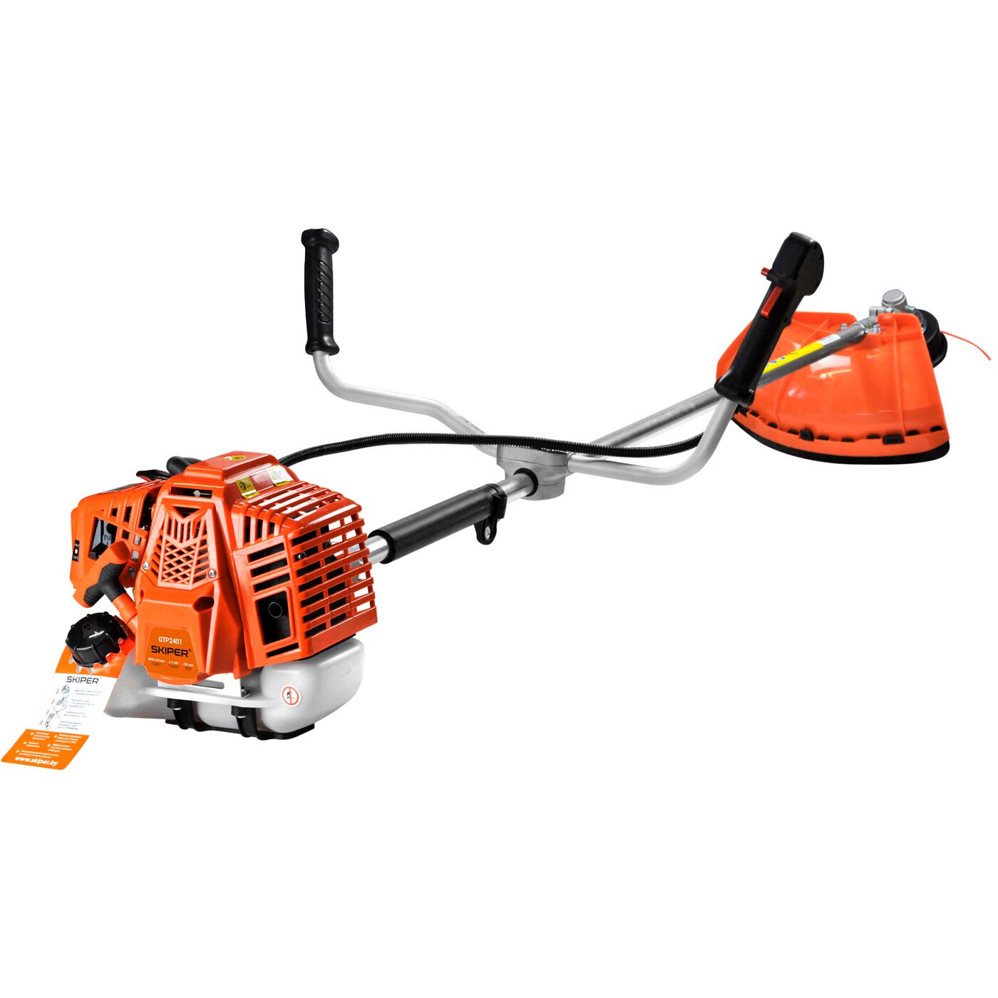 Мотокоса SKIPER GTP2401 (2.4 кВт, autocut25, диск 40Т, двуплечный ремень, лёгк. старт)