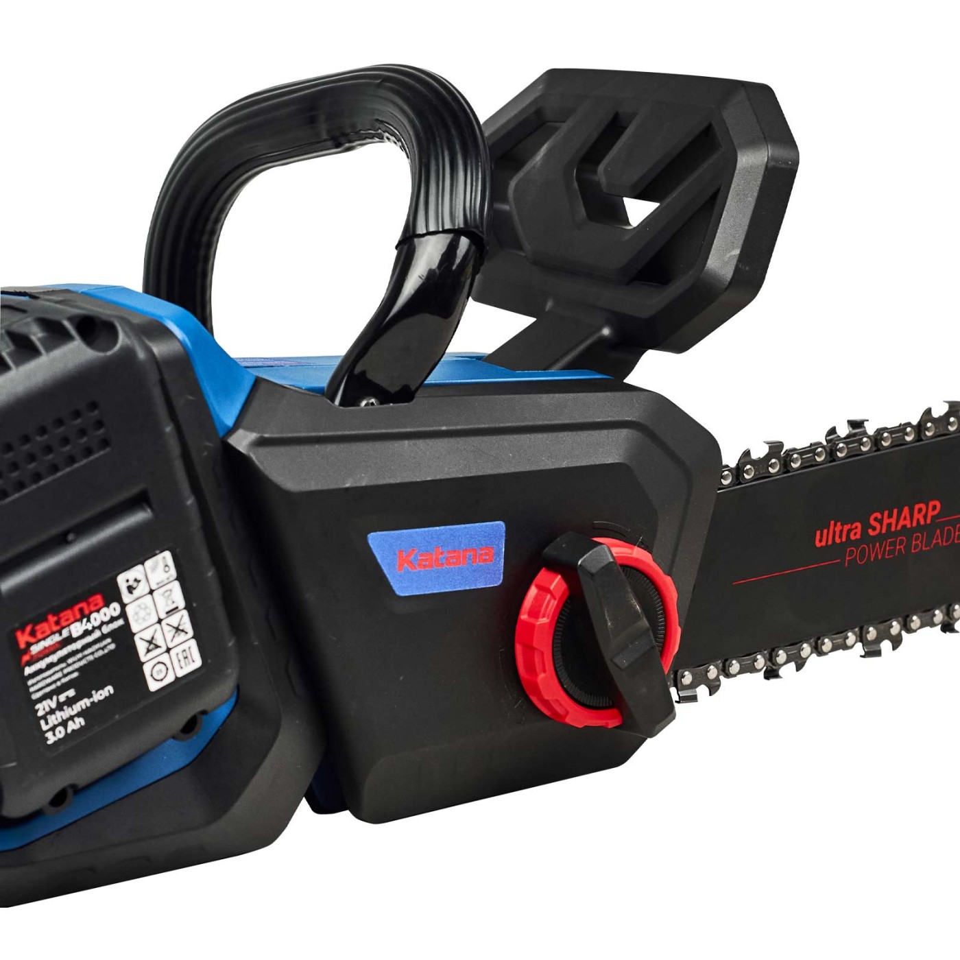 Пила цепная аккумуляторная KATANA DT2104-PRO(Бесщет, 42V, 2x4Ah, 40см, 0,375