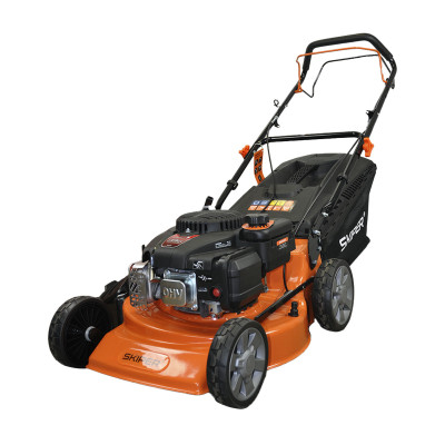 Газонокосилка бензиновая SKIPER GW463S (46 см, самох, Loncin 4лс, стал.дека, тр-сб.70 л, мульчиров)