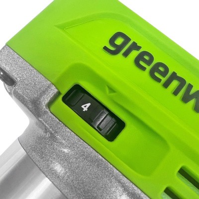 Фрезер аккумуляторный Greenworks G24RO 24V (без АКБ и ЗУ)