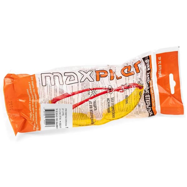 Очки защитные (поликарбонат, желтые, покрытие super, повышенная контрастность, мягкий носоупор)