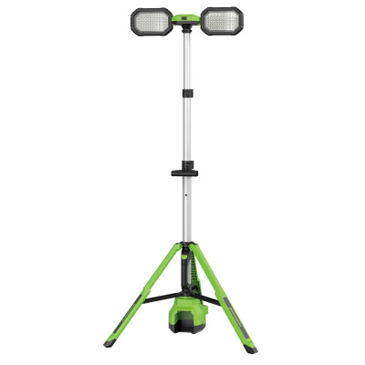 Мачта осветительная аккумуляторная Greenworks GPT-STL 24V/110-240V, 3000 лм (без АКБ и ЗУ)
