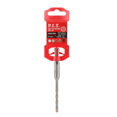 AMAS01-0511P, Бур по бетону SDS-Plus 4Power P.I.T. AMAS01-0511P (5x110 мм, 4 реж. кромки, 4-х заходная спираль)