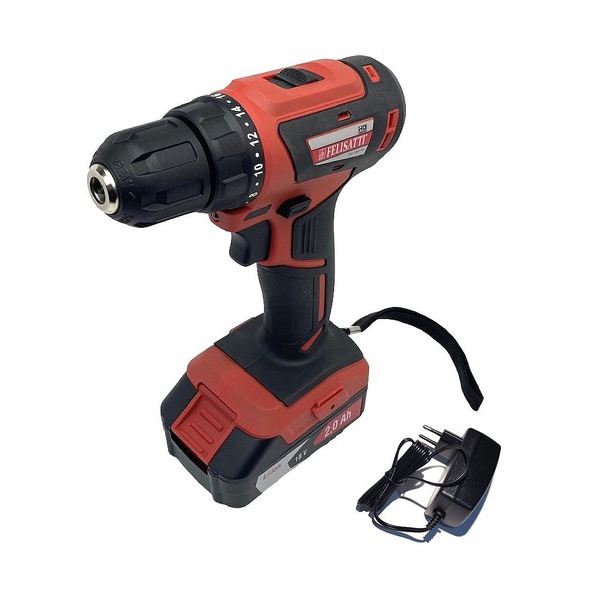 Дрель-шуруповерт аккумуляторная, 18 В, 500/1500 об/мин