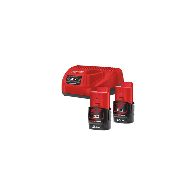 Аккумулятор с зарядным устройством для инструмента Milwaukee M12 NRG-202 (4933459209)