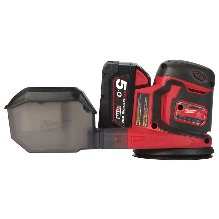 Эксцентриковая шлифмашина Milwaukee M18 BOS125-502B (4933464229)