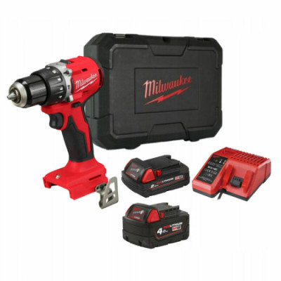Дрель-шуруповерт Milwaukee M18 BLPDRC-422C (4933492825)