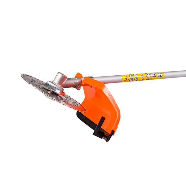 Триммер бензиновый, 1,7л.с, 38 см3, 4-такт, диск 40-зуб, ранцевый ремень, неразъемная штанга