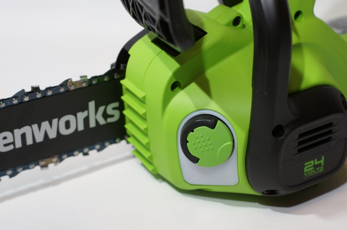 Цепная пила аккумуляторная Greenworks 24V G24CS25K4 (1хАКБ 4Ач и ЗУ) 25см