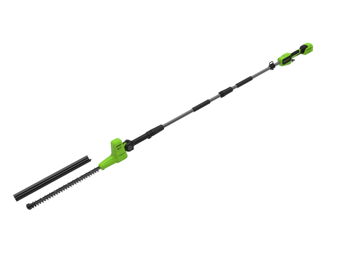 Кусторез аккумуляторный Greenworks 24V G24PH511 (без АКБ и ЗУ) 51 см штанговый
