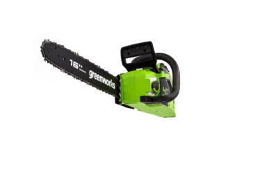 Цепная пила аккумуляторная Greenworks 40V GD40CS18K2 (1хАКБ 2Ач и ЗУ) 40см