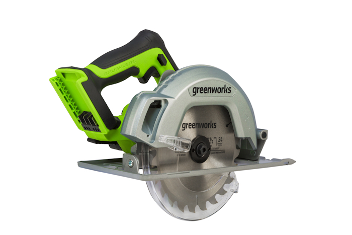 Циркулярная пила аккумуляторная Greenworks 24V GD24CS (без АКБ и ЗУ)