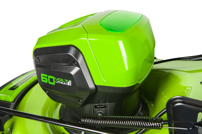 Газонокосилка аккумуляторная Greenworks 60V GD60LM46SPK4 (1хАКБ 4Ач и ЗУ) 46см самоходная