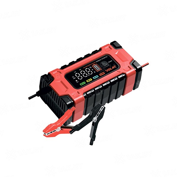Зарядное устройство для аккумуляторных батарей VOLAT VT-BC122410E 12/24V 10A (AGM,GEL,WET) Интеллектуальное