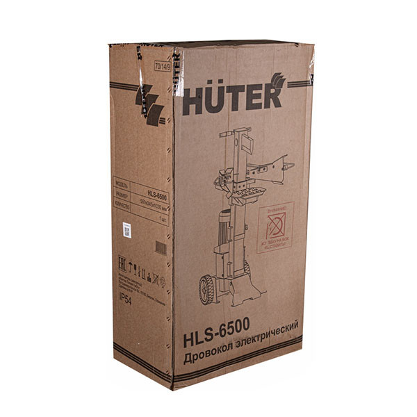 Дровокол электрический гидравлический HUTER HLS-6500
