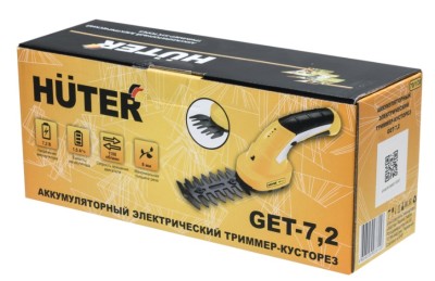 Аккумуляторный электрический триммер-кусторез Huter GET-72