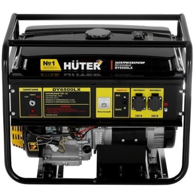 Электрогенератор DY6500LX-электростартер Huter