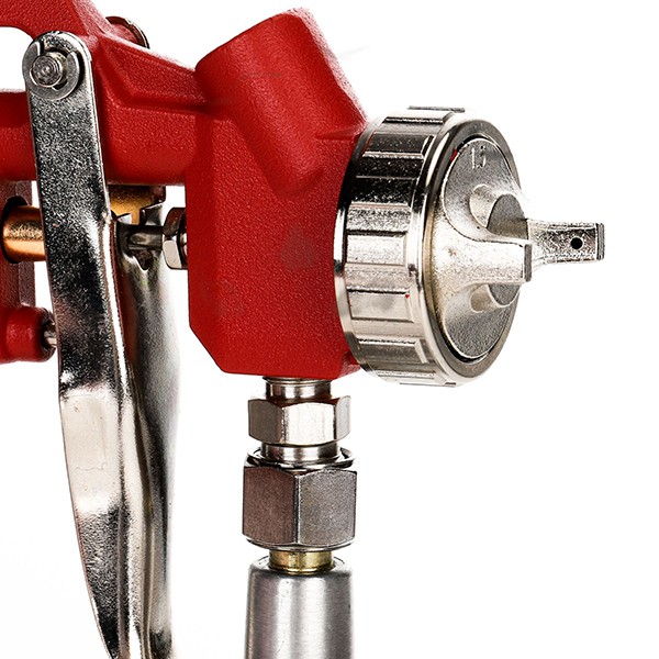 Краскопульт пневматический, 50PSI, сопло 1,5мм, бак 1л, краска260мл/мин, 190л/мин_2