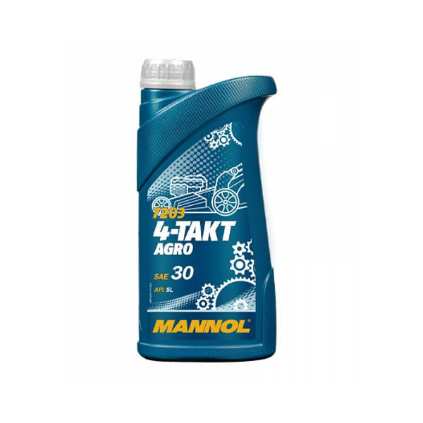 Масло моторное минеральное MANNOL 4-Takt Argo SAE 30, 1 л (7203)