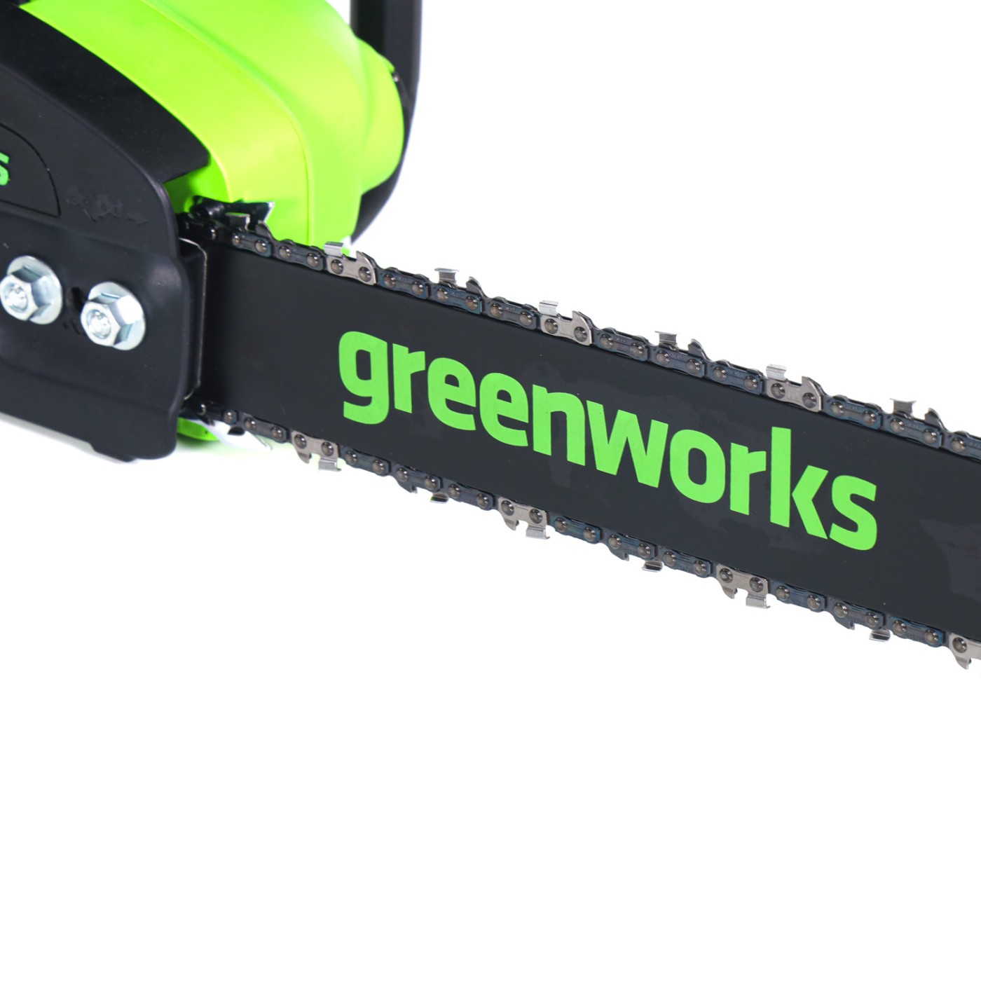 Цепная пила аккумуляторная Greenworks 40V GD40CS20X (1хАКБ 8Ач и ЗУ) 40 см 2кВт б/щ