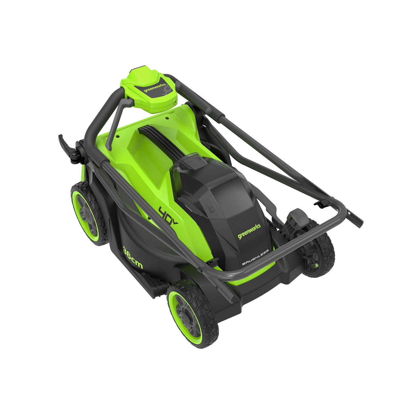 Газонокосилка аккумуляторная Greenworks 40V GD40LM361 (без АКБ и ЗУ) 36 см б/щ
