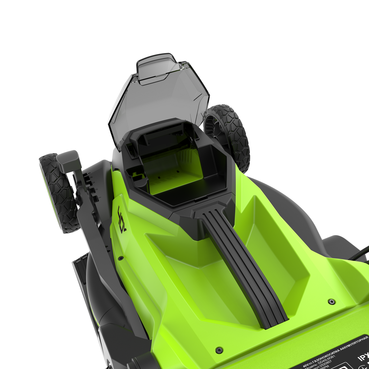 Газонокосилка аккумуляторная Greenworks 40V GD40LM361 (без АКБ и ЗУ) 36 см б/щ